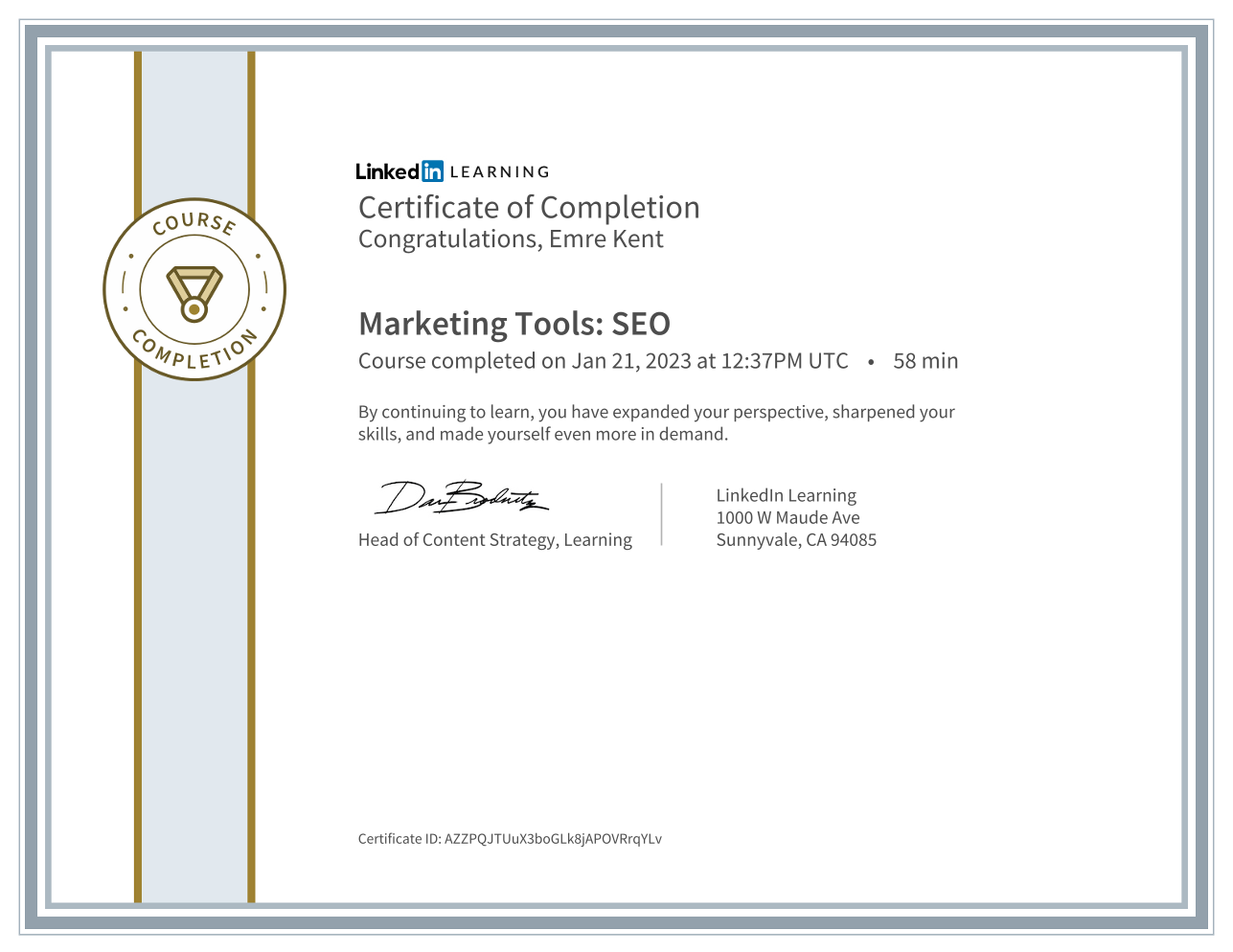 Marketing Tools: SEO (2021)